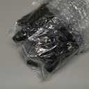 BENECREAT 30 Packs 1oz Black Plastic Squeeze Dispensing Bottles UV Glue Bottles with Caps, 5PCS Funnel Hoppers for UV Resin, DIY Crafts, Glue, Liquids