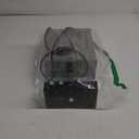 Kakanuo Fully Dimmable Nightstand Lamp for Bedroom with USB C Ports, Grey Small Bedside Table Lamp with Charging Outlets and Phone Stands, Wooden Desk Lamp for Living Room, LED Bulb Included