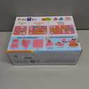 Logic Road Builder Games Toys: STEM Toys for 4 Year Old Kids, Montessori Board Game Brain Teaser Puzzles Preschool Learning Activities Educational Toy for Toddler Ages 3 5 6 7 8-12 Gifts(Pink 32PCS)