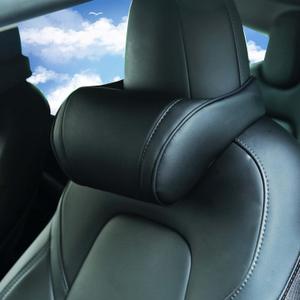 TOPABYTE Car Neck Pillow with Memory Foam Comfortable Ergonomic Design Seat Neck Support Headrest Softness Car Pillow Cushion for Driving, Universal Fit, 1 Piece, Black