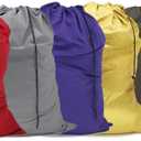 Extra Large Laundry Bag 6 Pack, Varied Colors, Travel Laundry Bags with Drawstring Closure, 30"x40", for college, dorm and apartment dwellers (6PCS) (Mixcolor)