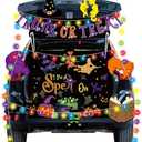 Halloween Trunk or Treat Car Stickers Decorations Kit for SUV Outdoor Halloween witch Decor for Garage Truck Outside Archway Door Patio Supplies. (witch)