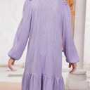 blibean Teen Girls Fall Dresses Kids Long Sleeve Boho Dress Size 6-15 Years