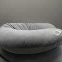 Momcozy Pregnancy Pillows for Sleeping, U Shaped Full Body Maternity Pillow with Removable Cover - Support for Back, Legs, Belly, HIPS for Pregnant Women, 57 Inch Pregnancy Pillow for Women, Grey