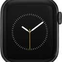 Anne Klein Silicone Fashion Bracelet for Apple Watch, Secure, Adjustable, Apple Watch Replacement Band, Fits Most Wrists (42mm (Series 10) & 38/40/41mm, White/Gold)