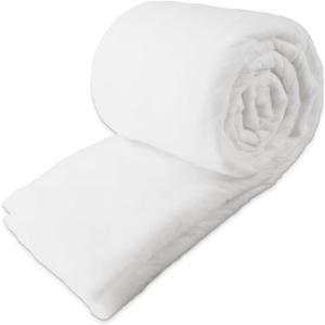 Upholstery Batting Dacron Polyester Cushion Wrap, 1/2 Inch Thick Batting for Foam Padding, Cushions and DIY Upholstery Projects