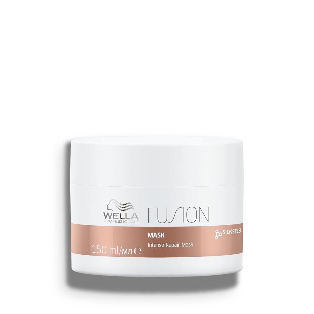 Wella Professionals Fusion Intense Repair Mask for Damaged Hair | Repairs, Strengthens & Protects Against Breakage for Smooth, Silky Hair | 16.9 Fl Oz