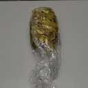 Chuangdi 30 Pcs Gold Christmas Glitter Leaves Picks 12 Inch Artificial Xmas Tree Sprigs and Twigs Glitter Spray Christmas Trees Leaves Plastic Xmas Decoration Fake Bunch Stem for DIY Garland Wreath