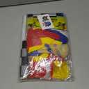 Monster Truck Birthday Decorations - Cake Topper, Banner, Backdrop, Latex Balloons, Foil Balloons, Table Cover, Sticker Set,149Pcs Set, Monster Truck Party Decorations (Red and Blue)