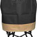 Onlyfire Kamado Grill Cover Fits for Large Big Green Egg,Kamado Joe Classic,Large Grill Dome,Louisiana K22, and Others, 30" Dia X 24" H