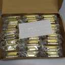 Ravinte 50 Packs (25 Pairs) 3/8" Inset Gold Cabinet Hinge,Self Closing Hinges for Kitchen/Bathroom/Furniture Cabinets & Doors,Decorative Cabinet Hardware Kitchen Cabinet Hinge with Door Bumper