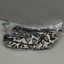 ATHMILE Women's Flat Ballet Shoes Knit Flat Shoes for Women Round Toe Slip on Women Flats for Dressy Casual Office Work Wedding Comfort Soft (10, White Leopard)