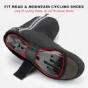 ROCKBROS Cycling Shoe Covers Winter Shoes Cover Warmer Water Resistant Thermal Bike Shoes Cover Windproof Bicycle Overshoes Shoescover for Men Women