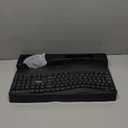 Wireless Keyboard and Mouse Combo,2.4G Full Size Wave Keys Ergonomic Keyboard with Wrist Rest for Natural Typing, 3 DPI Adjustable Ergonomic Silent Mouse for Computer/Laptop/Windows/Mac (Grey)