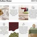 2 x Solino Home Linen Striped Table Runner 60 Inches - Sorrento Stripe, 100% Pure Linen Yellow and Grey Small Table Runner 14 x 60 Inch Ideal for Dresser and Coffee Tables, Spring, Summer, Mothers Day