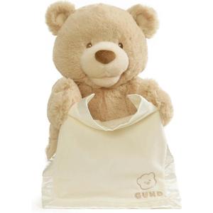 GUND Peek-A-Boo Teddy Bear Plush, Animated Stuffed Animal for Babies and Newborns, 11.5"