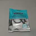 Vabogu Cat 8 Ethernet Cable 1.5FT, Heavy Duty 26AWG High Speed 40Gbps 2000MHz, Gold Plated RJ45 Shielded, Weatherproof Indoor & Outdoor LAN Cable for Gaming PC PS5 Xbox Modem Router