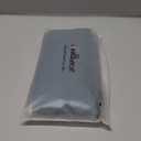 100% Natural Silk Eye Mask for Women Men, Soft Pressureless Cooling Blackout Eye Covers for Sleeping, Large Size Sleep Mask fits All Heads Adjustable, 1PC, Vivid Blue