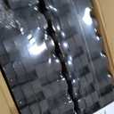SUPERJARE 1" Extra-Thick Rubber Top Exercise Mat, Puzzle Gym Flooring for Home Gym, Gym Mat for Workout Equipment, Interlocking Floor Tiles with EVA Foam, 12 Pcs 48 Sq Ft, Black/Grey