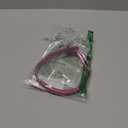 BRONZEDOG Rolled Leather Dog Collar for Small Medium Large Dogs with QR ID Tag (S: 12-14 Inch, Hot Pink) (S: 12 - 14 Inch)