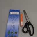 Hui Tong Strong & Sharpe Pinking Shears,Pinking Shears Scissors for Fabric, Serrated and Scalloped Scissors Fabric,3mm,5mm,7mm(Wavy 18mm)