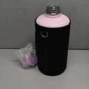 Coolflask 128 oz Gallon Water Bottle Insulated with Straw&3 Lids, Water Jug Large Stainless Steel Metal Vacuum Wide Mouth for Sports, Gym or Office, Non-BPA Keep Cold 48H Hot 24H, Pink