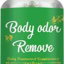 2 x Body Deodorizing Supplement, Natural Chlorophyll 90 Capsules for Women & Men, Full Deodorant Supplement, Body Internal Deodorant Pills with Mint & Parsley, BBD 03/2027