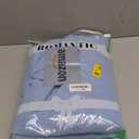 Caressma Light Blue Comforter Set Twin Size, Solid Lightweight Down Alternative Soft Boho Bedding Comforter Set, Breathable Fluffy Microfiber Skin-Friendly Comforter (68"x90") for All Seasons