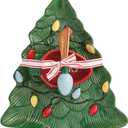 Mud Pie Christmas Tree Tray & Dip Set