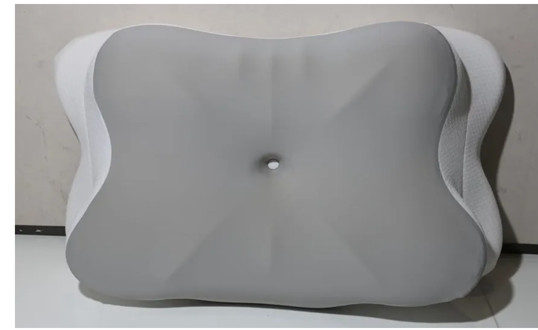 Neck Support for Pain Relief, Ergonomic Contour Pillow, Ergonomic Orthopedic Sleeping for Back, Memory Foam Orthopedic Pillow, Side Sleeper Pillows for Adults, White