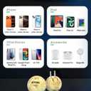 3 x USB C Charger Block, Dual Port 20W Fast Charging Wall Charger Creative Ball Power Adapter for iPhone 17/17 Air/17 Pro/17 Pro Max/16/16 Pro/16 Pro Max/16 Plus/15/14/13/12, Galaxy, iPad, Airpods, More