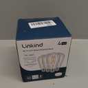 Linkind E26 Smart Edison Bulbs, 2700K-6500K Tunable WiFi Edison Bulbs with Remote Control, 8W 60W Equivalent Dimmable ST19 (ST58) Vintage Light Bulbs 800lm, Compatible with Alexa & Google Home, 4-Pack