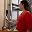 Flex Paste, Waterproof Paintable Putty, Spackle Sealant, Fill Gaps Cracks Holes - Block Out Water and Air - UV Resistant - Walls, Drywall, EPDM, Concrete, Roof, RV Repairs, Black, Half-Quart