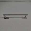 Self Adhesive Bath Towel Bar, Stainless Steel Towel Racks for Bathroom No Drilling Heavy Duty Towel Holder Stick on Wall Sturdy and Rustproof Towel Hanger for Bathroom(Brushed Nickel,16In)