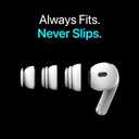 Premium Multi-Flange Eartips for AirPods Pro 1&2 (S/M/L) Always Fits, Never Slips