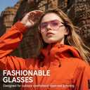 Smart Glasses for Women, Open-Ear Bluetooth Sunglasses, Touch Control