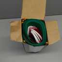 5 Sets 40 PCS Golf Centerpieces Table Decorations with Green Mats Ball Red Flag Plastic Flag Stand for Sport Themed Birthday Party Decor