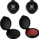 2 Pcs Fingerprint Ink Pad for Notary Supplies, Black Red Ink Pad for Office Identifications Security Notary Law Enforcement Supplies Finger Print Kit Stamp Pad