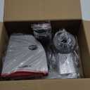 Electric Cheese Grater, Upgraded Salad Maker with 5 Replaceable Stainless Blades, 250W Electric Cheese Shredder, One-Touch Control Vegetable Cutter Kitchen Slicer for Cheeses, Fruits, Nuts (A-Space silver)