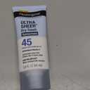 Pack of 1 Neutrogena Ultra Sheer Dry-Touch Sunscreen For Face & Body, SPF 45 Broad Spectrum UVA/UVB Protection, Lightweight Water Resistant & Non-Greasy, Travel Size Sunscreen, 3 fl. oz