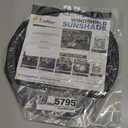 NEVERLAND Heat & UV Protection Sun Shade - Universal Car Windshield Cover, 210D Oxford Fabric Folding Sunshade (57.09" x 31.1") for Car Interior Protection