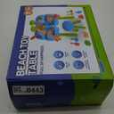 CozyBomB™ Water Table for Toddlers 3-5 | Outdoor Toys Water Play Table, Magnetic Fishing Toy Game, Summer Splash Pond Showers Sand Activity, Sensory Party Birthday Gift Kids Ages 4-8 9-12 (1-Tier)