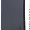 1000+ Pockets Trading Card Binder, 16-Pocket Card Ablum Compatible with MTG,Sports Cards & Other Standard Size Trading Cards (Black)