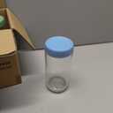 DRKIO 24 Oz Overnight Oats Containers with Lids - 4 Pack Glass Storage Jars with Airtight Lids Wide Mouth Mason Food Jars Great for Meal Prep Salad Chia Pudding Snacks Yogurt Sugar Spice Cereal