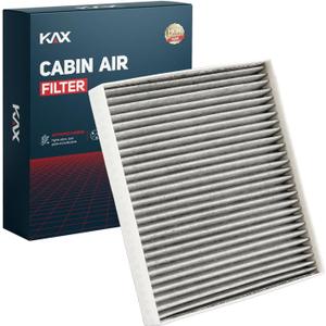 KAX Cabin Air Filter with Activated Carbon, CF12151 Replacement for Hyundai Sonata 2015-2019 1.6T/2.0T/2.4L, for Kia Cadenza 2020, Passenger Compartment Air Filter