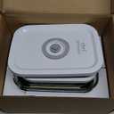 Chef Preserve Compact Vacuum Sealer for Food (Vacuum Sealer Machine + 3 Glass Vacuum Containers + 30 Reusable Vacuum Bags) Powerful Handheld Vacuum Seal Machine, Seal Meal Saver, Portable Food Sealer