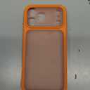 TAURI for iPhone 17 Pro Max Case, Full Camera Protection with Screen Protector, Translucent Matte Military-Grade Protection Shockproof Slim Phone Case for iPhone 17 ProMax, Matte Orange