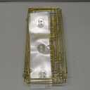 Liuoud 5 Pack Shower Caddy Organizer Rack Shelf for Inside Shower, Self Adhesive Wall Storage Basket Rustproof Stainless Steel Shampoo Holder Bathroom Accessory Decor Set, Gold