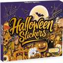 200 Pcs Halloween Stickers, Halloween Vinyl Stickers for Kids & Adults, Holiday Party Favors, Crafts & Gifts