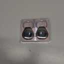 2 Pack AirTag Holders with Keychain - Secure Airtag Lock Case with Wire Cable Compatible with Apple AirTags for Keys, Luggage, Dog Collar, Backpack & More (Black)